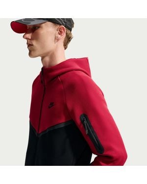 Nike Tech Fleece Hoodie - Red