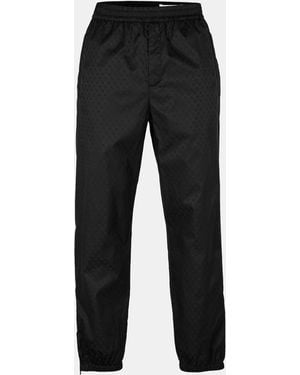 McQueen Alex Military Closed Hem Fleece Joggers - Black
