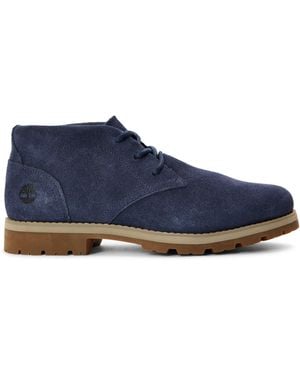 Timberland Britton Road Mid Lace Up Waterproof Chukka Boots - Blue