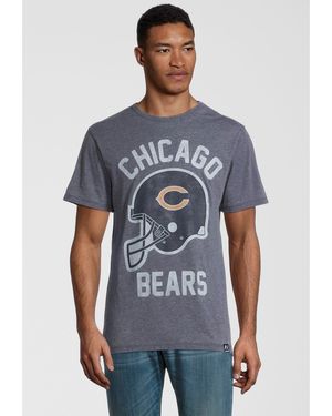 Nfl Adults Classic Print Regular Fit T-Shirt - Blue