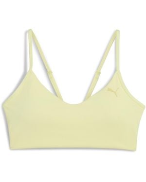 PUMA Move Non Wired Medium Impact Sports Bra - Yellow