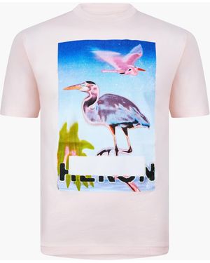 Heron Preston Censor Heron T Shirt - Blue