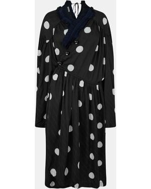 Balenciaga Wrap Dress - Black