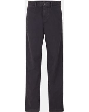 BOSS Crigan Straight Fit Trousers - Blue
