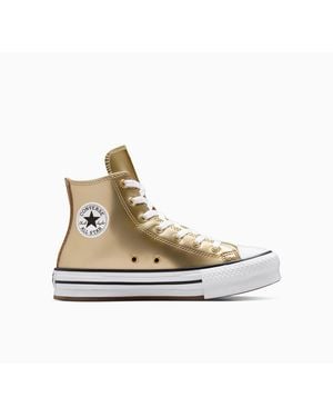 Converse Chuck Taylor All Star Eva Platform Trainers - Natural