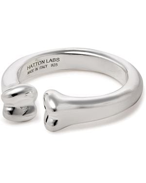 Hatton Labs Bone Ring - Metallic