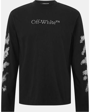 Off-White c/o Virgil Abloh Long-Sleeve T-Shirt - Black