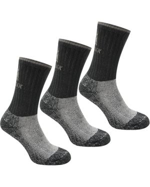 Karrimor Heavyweight Boot Sock 3 Pack Ladies - Grey