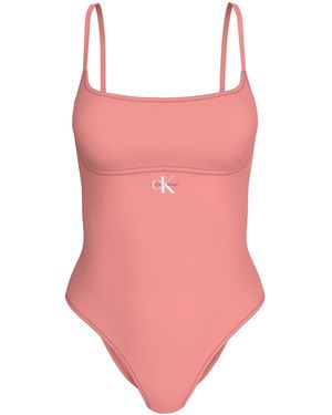 Calvin Klein One Piece Swimsuit - Pink