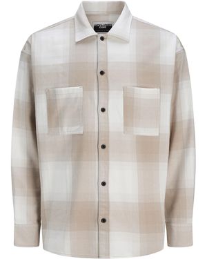 Jack & Jones Darren Structured Overshirt - White
