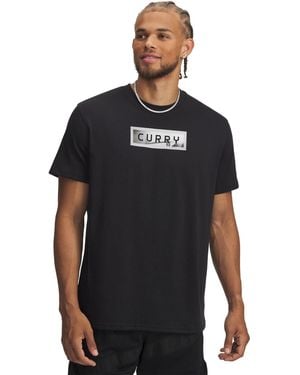 Under Armour Ua Curry Trend Tee 1 - Black