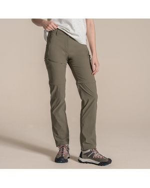 Craghoppers Nosilife Pro Convertible Iii Lightweight Trousers - Green