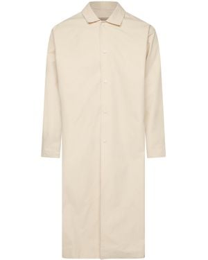 Fear Of God Fge Long Coat - Natural