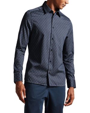 Ted Baker Tb T Pavia Geo Sn34 - Blue