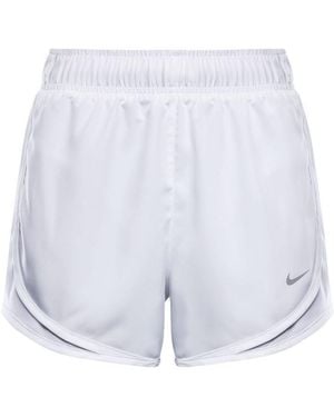 Nike Tempo Dri Fit Mid Rise Brief Lined Running Shorts - Blue
