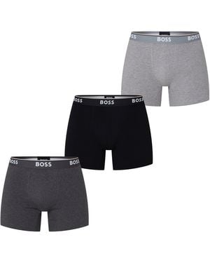 BOSS 3 Pack Boxer Shorts - Multicolour