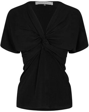 Maison De Nimes Knotted Top - Black