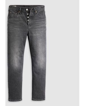 Levi's 501 Crop Long Live The Queen - Grey