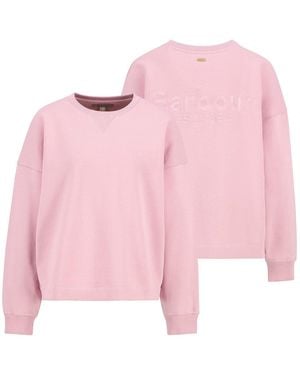 Barbour Rosie Sweatshirt - Pink