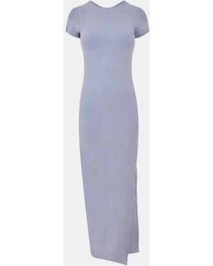 Jack Wills Open Back Maxi Dress - Purple