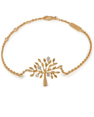 Mulberry Chain Bracelets - Metallic