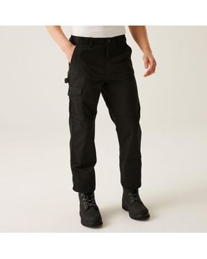 Regatta Cargo Work Trousers - Black