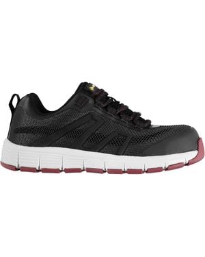 Dunlop Maine Steel Toe Cap Shoes - Black