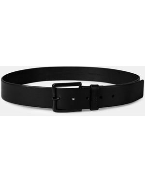 HUGO Gionio Leather Belt - Black
