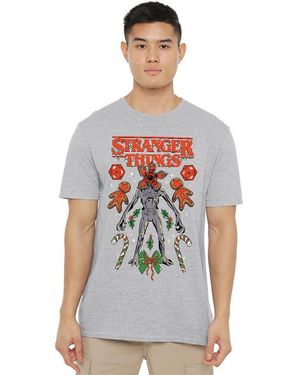Stranger Things Christmas Demogorgon Dice Canes - Grey