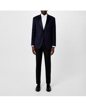 Richard James Rivulet Tuxedo Jacket - Black