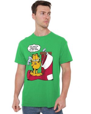 Garfield Wish Big T Shirt Kelly - Green