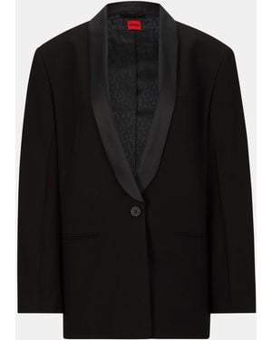 HUGO Amusar Suit Jacket - Black