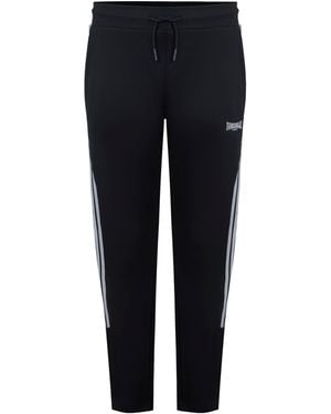 Lonsdale London 2 Stripe Tapered Pant - Black
