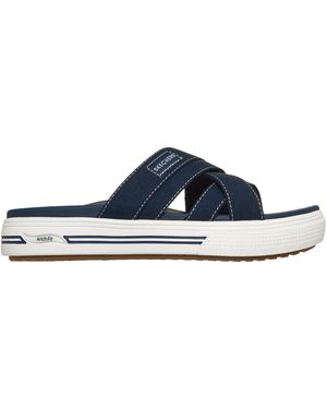 Skechers Arch Fit Arcade Flat Sandal - Blue