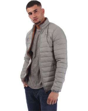 Aquascutum Long Sleeve Medium Puffer Jacket - Grey