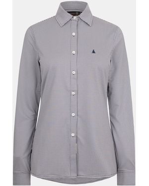 Musto Effortless Ls Shirt Fw - Grey