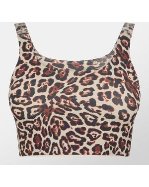 Goldbergh Althea Metallic Medium Impact Sports Bra - Grey