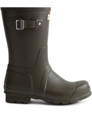 HUNTER Original Short Wellington Boots - Green