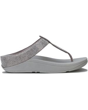 Fitflop Isabelle Toe Post Sandal - Grey