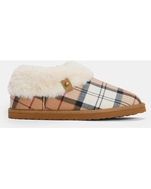 Barbour Eloise Slipper Boots - Natural