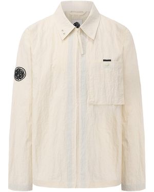 Pretty Green Heaton Overshirt - Natural