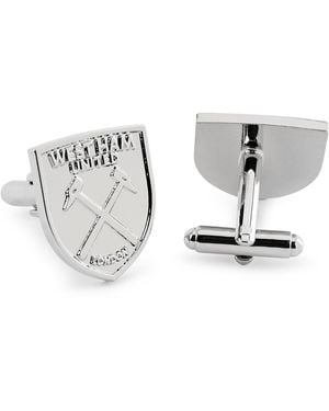Team Officially Licensed Plated Cufflinks - Metallic