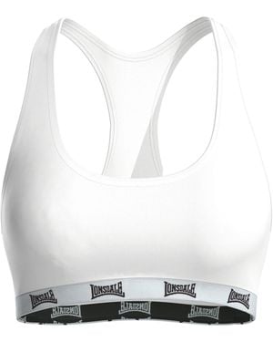 Lonsdale London Sports Bra Ladies - White