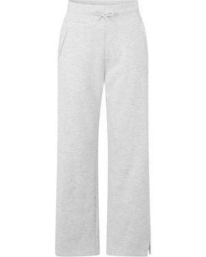 Röhnisch Wide Open Hem Jersey Jogging Bottoms - White