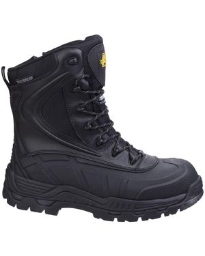 Amblers Safety As440 Hybrid Metal Free Hi-Leg Waterproof Safety B - Blue