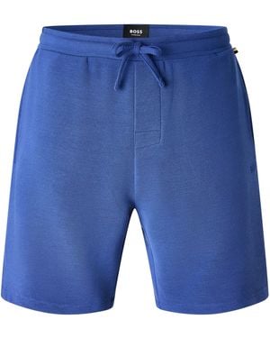 BOSS Hugo Rib Shorts 10265768 01 - Blue