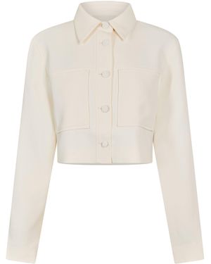 GOOD AMERICAN Denim Jacket - White