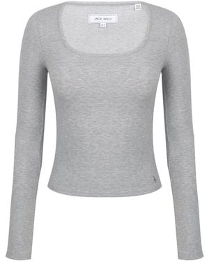 Jack Wills Long-Sleeve T-Shirt - Grey
