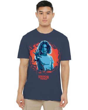 Stranger Things Eleven Reach Out T-Shirt - Blue