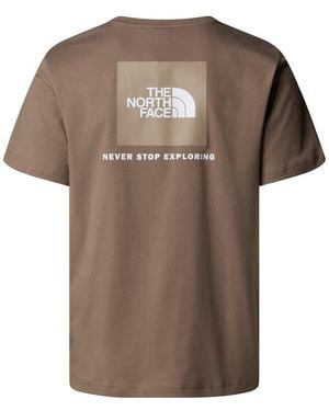 The North Face Tnf Never Stop Exploring Regular Fit T-Shirt - Brown